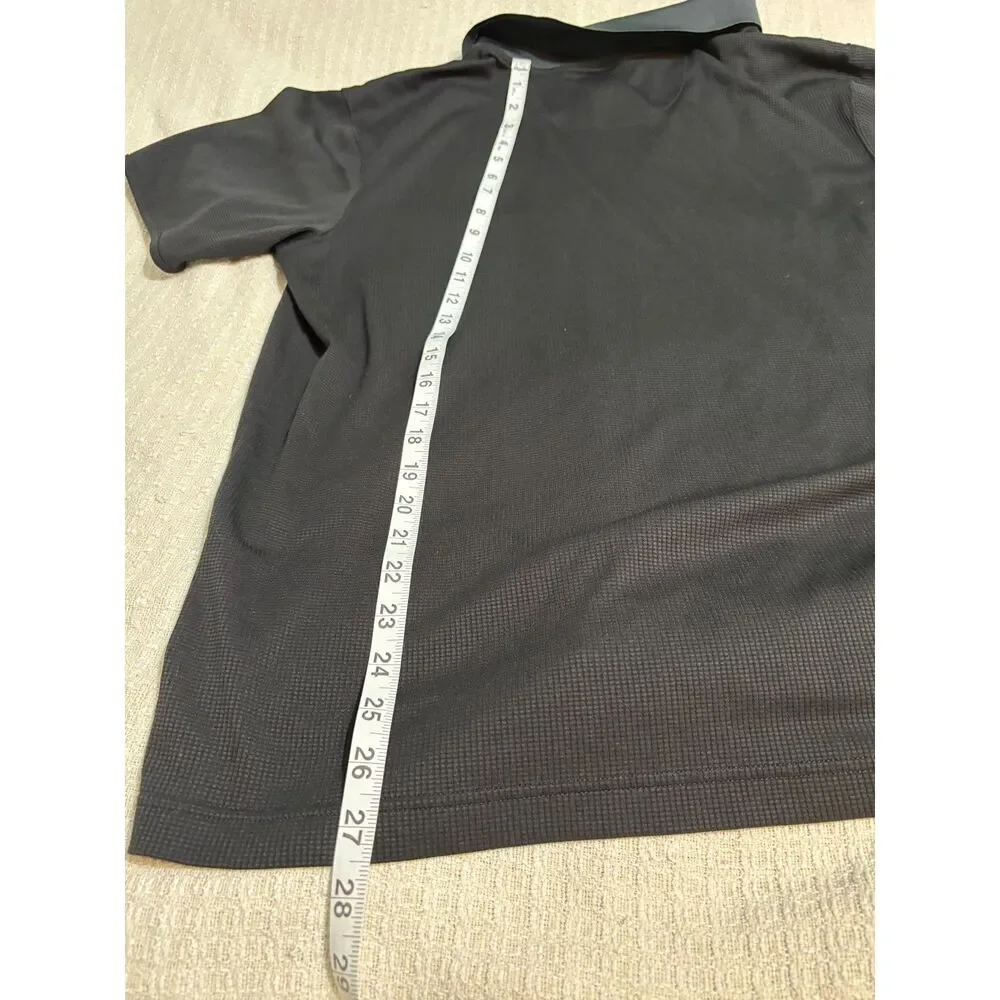 The North Face VaporWick Polo Shirt XL Black Performance Golf Hiking Outdoor